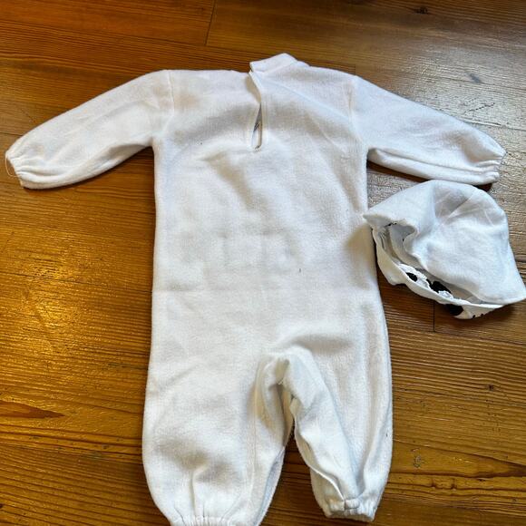 Rubies Star Wars white Storm Trooper one piece hat costume SIZE Infant - Picture 4 of 4